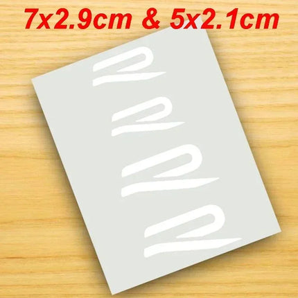 4Pcs for Volkswagen VW R Line GOLF 3 Polo Jetta Passat GTI Bora Car Brake Caliper Graphic Stickers Racing Tuning Hi-Temp Decals