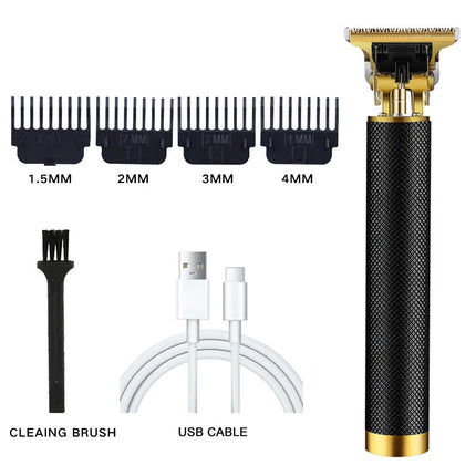 Portable Mens Beard Hair Clipper T9 Professional Electric Hair Cutting Rechargeable Hair Clipper Barber/Hair Clipper Accessories