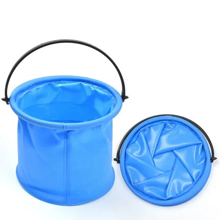 1pc Beach Sand Bucket Toy Collapsible Bucket Gardening Tool Outdoor Pool Play Tool Kids Summer Water Fun Toy Birthday Gift
