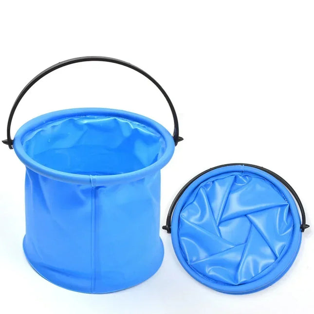 1pc Beach Sand Bucket Toy Collapsible Bucket Gardening Tool Outdoor Pool Play Tool Kids Summer Water Fun Toy Birthday Gift