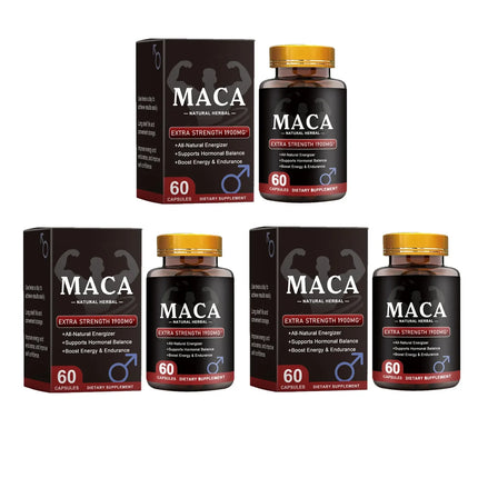Original Maca Capsules Ashwagandha Tablet Pen-is Enlargement Energy Supplement Increase Size, Erection Pills for Men
