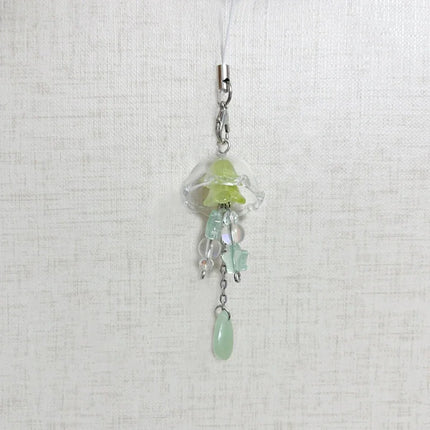 Handmade jellyfish mobile phone charm y2k original  keychain
