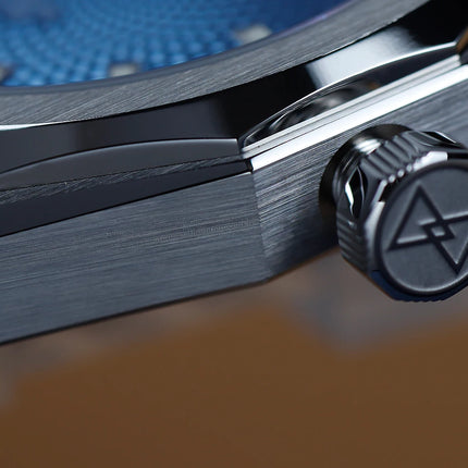 Cronos New Rhombus Perlage 39mm Dial PT5004 Miyota 90S5 See-through Caseback Men Automatic Wristwatches 10ATM Lumious