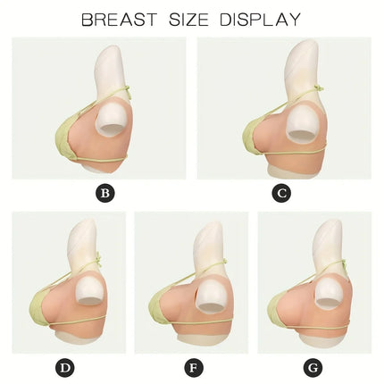Cosplay Chest Silicone Breast Forms Huge Fake Boobs Transgender Drag Queen Shemale Crossdresser Artificial Breasts Shemale