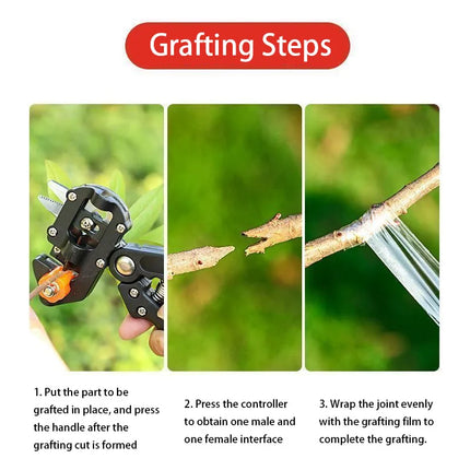 Multi-functional Grafting Shears Professional Garden Pruner Seedling Trimming Bud Grafting Knife for Fruit Tree Plant Bonsai