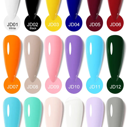 Venalisa15ML Silky Matte TPO FREE Topcoat No Cleaning Nail Lacquer Full Coverage Long Lasting Gorgeous Color Nail Varnish