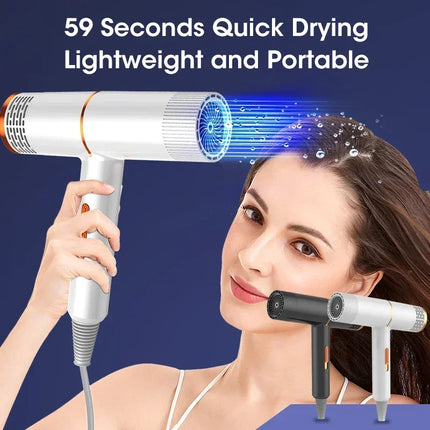 Professional Hair Dryer 110V/220V, Powerful Fast Heating High-speed Styler for Home and Dormitory Salon Use