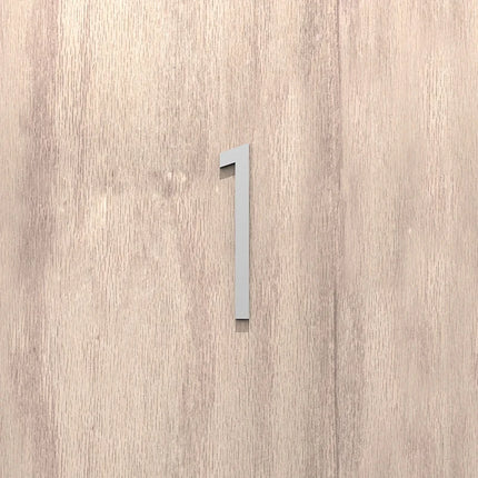 On The Door Extra Apartment Floating Exterior House Hotel Building 3D Digits Number Art Nordic Home Decor Wall Sticker Acrylic