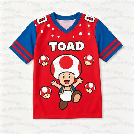 Summer Cute Men's Women's Short Sleeve T-shirt Yoshi Football Jersey Fashion T-shirt Cosplay Jersey Fan Gift Tops