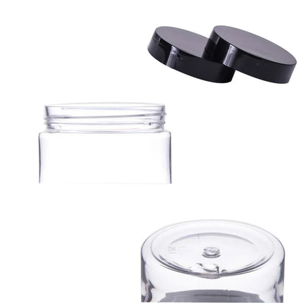 20/30/50pcs 50g 50ml Plastic Cosmetics Jar Makeup Box Travel Face Cream Bottle Container Empty Makeup Jar Pot Refillable Bottles