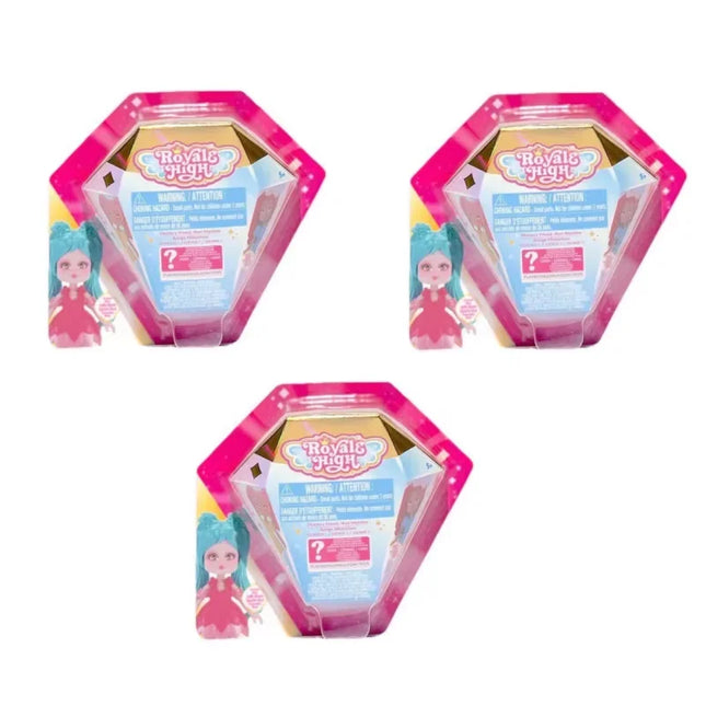 In Stock Hot Spot Girl Heart Magic Action Figures Royale High Mysterious Friend Series Mini 1 Doll 3 Inch Changeable Doll Toys