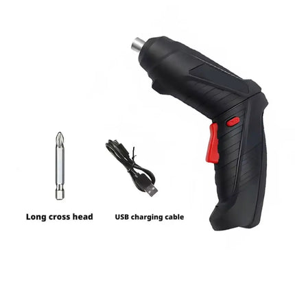 47 PCS 3.6V Electric Screw Driver Rechargeable Household Lithium Electric Drill LED Lighting Electric Power Screwdriver Set