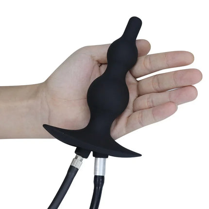 Anal Cleaner Enema Shower Water Spray Inflatable Butt Plug Prostate Stimulator Vagina Dilator Speculum Adult Sex Toys For Couple