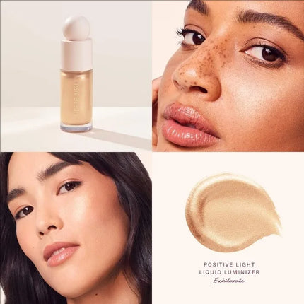Rare Beauty Positive Light Liquid Luminizer Highlight Contouring Liquid Blush Makeup Face Shimmer Shine High Lighter Lipstick