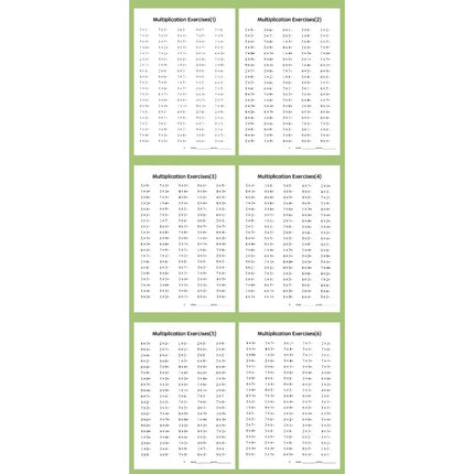 Times Tables Practice Workbook: Multiplication and Division within 99 - Exercises for Memorizing Multiplication Table math work