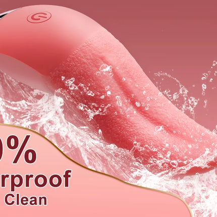 Clitoral Nipple Licking Vibrator Vaginal Anal Orgasm Stimulator with 10 Vibration Modes Adult Sex Toys for Couples Pleasure Game