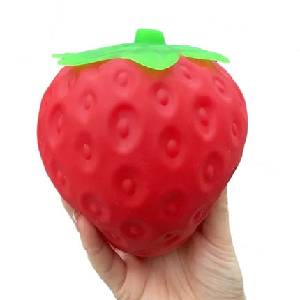 Super Jumbo Strawberry Squishy Toy Slow Rising Simulated Strawberry Antistress Anti-Anxiety Fidget Toys for Adults Friends Gifts