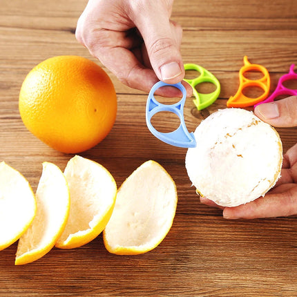 1-30Pcs Fruit Orange Peelers Creative Multifunctional Lemon Oranges Slicer Easy Opener Citrus Knife Home Kitchen Fruit Gadgets