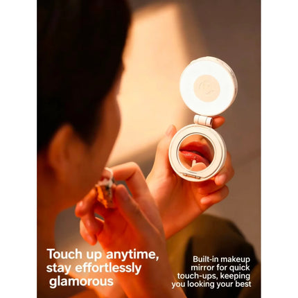 Original Ulanzi LM23 Magnetic Phone Selfie Light with Built-in Makeup Mirror and 360 Degree Rotation Stand