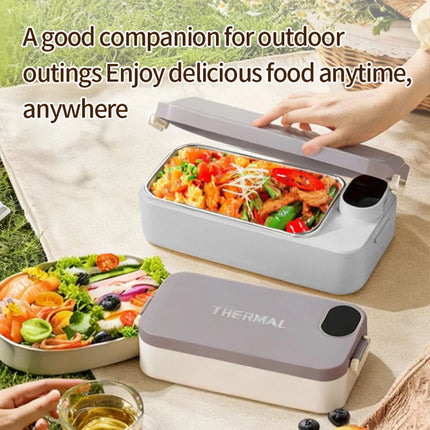 Electric lunch box, water-free charging, heating lunch box, office worker's insulated lunch box, portable outdoor hot meal