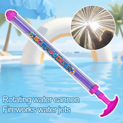 Spray Toy Pull-Back Water Gun for Outdoor Splash Games Pool Lawn Activities Kids Summer Interactive Beach Toys
