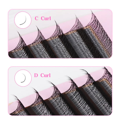 2D Y Single Tip Eyelash Extension 3D 4D W Natural Soft Wispy Eyelashes Individual False Lashes Mesh Net Cross Lash Makeup Cilio