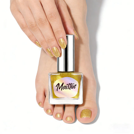 WA531 Shiny 12ml No-bake Cat's Eye Water-based Nail Polish, Oderless, With magnet, It dries quickly No need UV lamp, easy tear