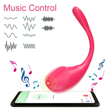 Wireless Bluetooth G Spot Dildo Vibrator for Women APP Remote Control Wear Vibrating Egg Clit Female Panties Sex Toys for Adults