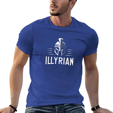 Illyrian Themed Logo III T-Shirt animal print for boys heavyweights big and tall t shirts for men