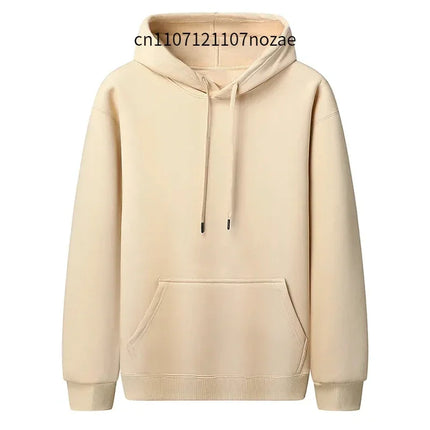 Loose Fleece Men's Women Oversize Casual Sweatshirt Hoodies Couple Unisex Pullover Autumn Winter Cotton Sport Hoody Clothing Top