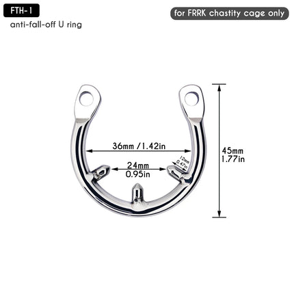 FRRK Steath Lock Steel Chastity Belt, Hex Screw Lock Cock Cage, Male SM Chastity Device Bound To Prevent Cheating Adult Men Gay