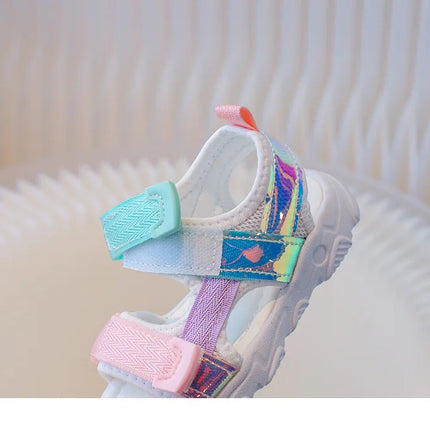 Children's Sandals 2025 New Summer Fashion Soft Bottom Princess Versatile Children's Shoes Little Girls Beach Shoes Girls' Shoes