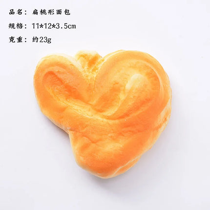 Artificial Bread Pressure Reliever Knead Stress Reliever  toy Fake Food Photography Prop Window Cabinet Model fidget toy gifts