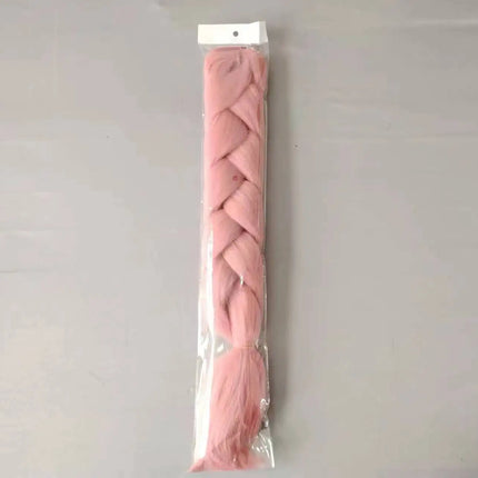 24 inch 100 gram 1 piece per package synthetic braid high quality synthetic braiding crocheting hair