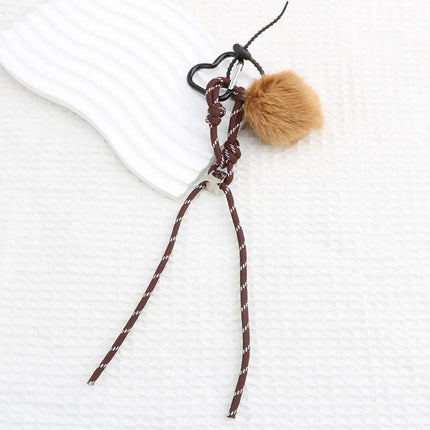 HOT Original Designed Nylon Woven Rope Keychain With Baseball Decor Sporty Style Bag Pendant DIY Trendy Fashion Pendant Gifts