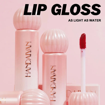HANDAIYAN Moisture Lip Gloss Long Lasting Waterproof Lipstick Non Stick Cup Korean Cosmetics Makeup For Women Beauty Gifts