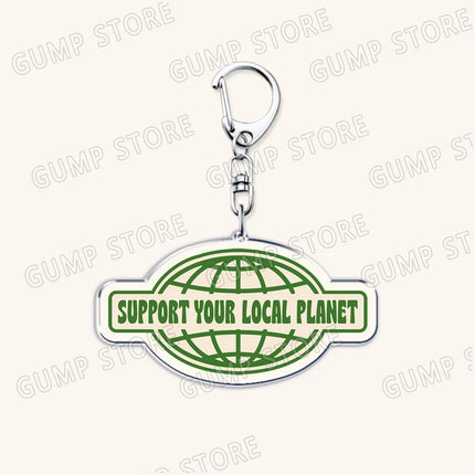 Popualr World Is Yours Keychains for Accessories Scarface Tony Montana Gangster Say Hello To My Life Keyring Fans Friends Gifts