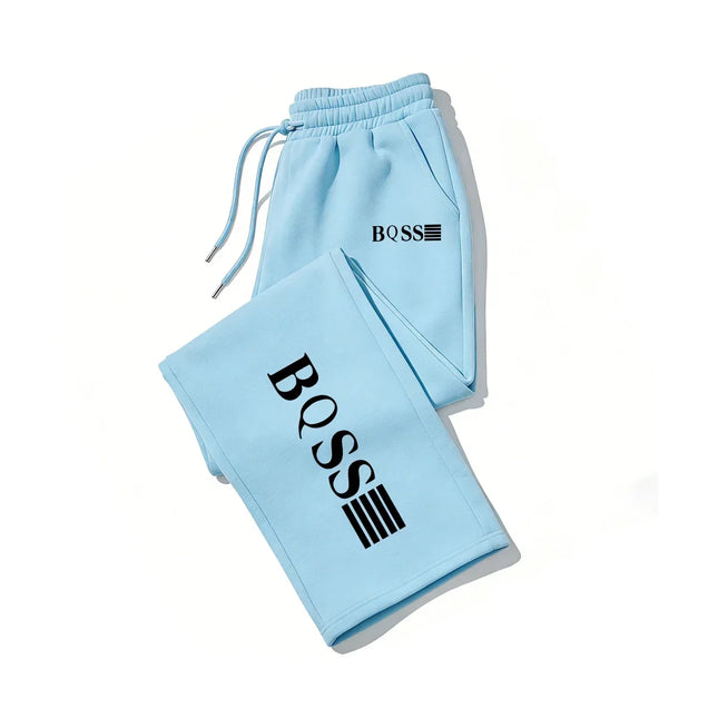 BQSS Printed Joggers Pants for Men and Women High Quality Breathable Sweatpants for Running Casual Loose Sweatpants