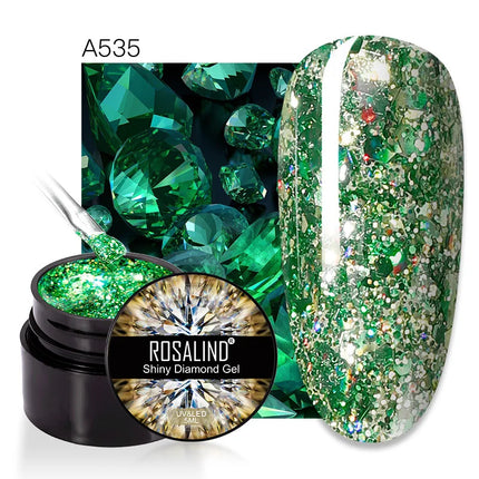 ROSALIND 5ML Painting Gel Nail Polish Nail Art Design Varnishes Stamping Polish Semi Permanent Gels Top Coat Manicure Lacquer