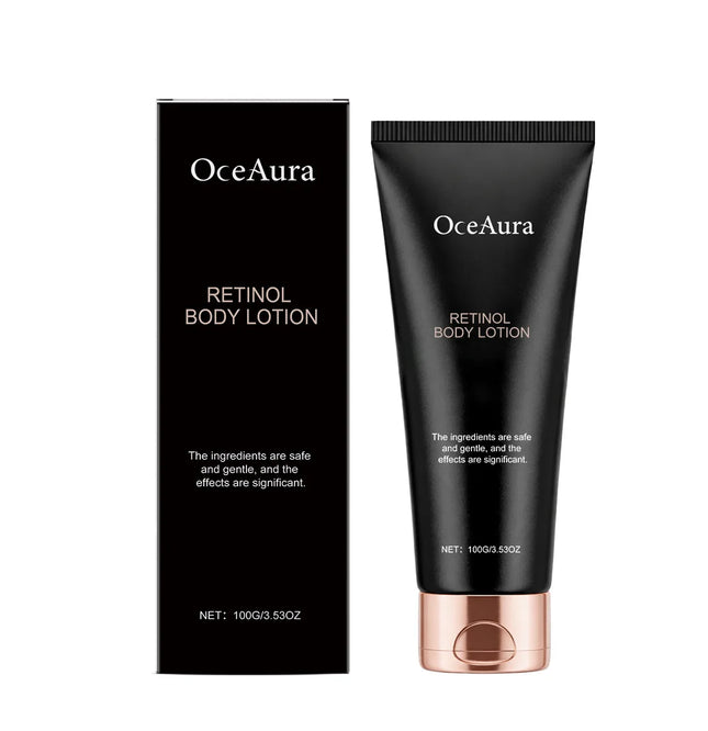 Retinol Body Lotion Anti Aging Firming Hydrating Brightening Increase Elasticity Softening Moisturizer for Dry Skin Body Cream