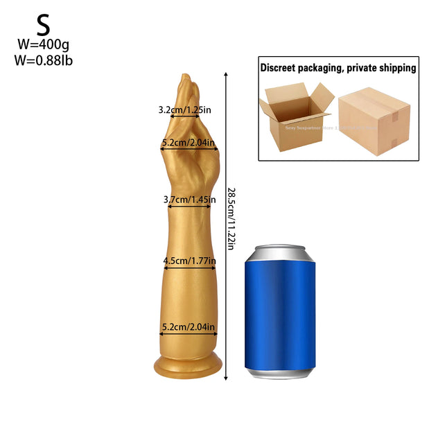 NEW Long Arm Anal Plug Strong Suction Cup Hand Dildo ButtPlug Soft Big Fisting Vagina Dilator Sex Toys For Women Men Gay Sex Toy