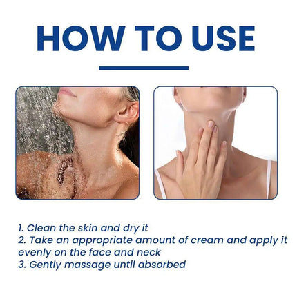 1/3PCS Hydrolyzed Collagen Neck Cream Neck care Lightening Smoothing Care Lotion Moisturizer Neck Rejuvenation Cream
