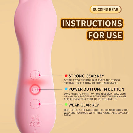 Sucker Clitoris Sucking Vibrator Female Clit Nipple Oral Vacuum Stimulator Massager Sex Toys Adult Goods for Women Masturbators