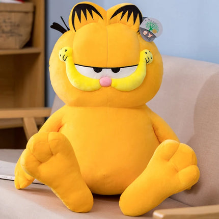 Big Size Garfield Plush Anime Animal Lazy Foolishly Tiger Skin Simulation Ugly Cat Kawaii Garfield Stuffed Peluche Doll Gift