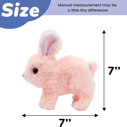 Cute Electronic Plush Toys Interactive Pet Rabbit Toy Sound and Action Features for Fun Playtime Toddler Toys Toys for Kids