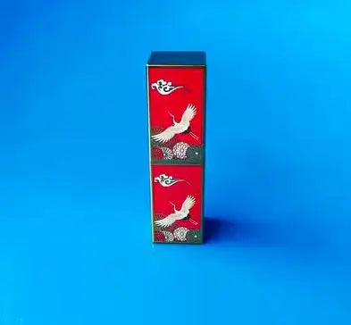 10/30/50pcs Empty Lipstick Tube Lip Balm Tube Square Fresh and Elegant Chinese Style 3D Printing Lip Gloss Cosmetic Container