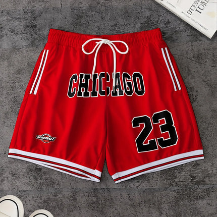 The 2025 summer new pattern 3D letter printed men's shorts are casual, fashionable, soft, comfortable and lightweight