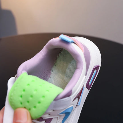 Children Casual Sneakers Fashion Comfortable Leather Outdoor Walking Board Shoes School Jogging Casual Shoes for Kids