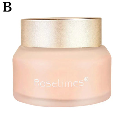 Rosetimes Soft Light Foundation Cream Waterproof Sweat-proof Concealer Ivory White Natural Color Moisturizing Liquid Foundation