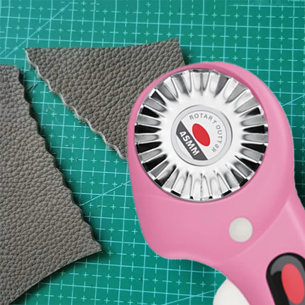 Rotary Cutter 45mm Card Paper Sewing Quilting Roller Fabric Cutting Tailor Scissors Tool Dress Clothes Making DIY Tool